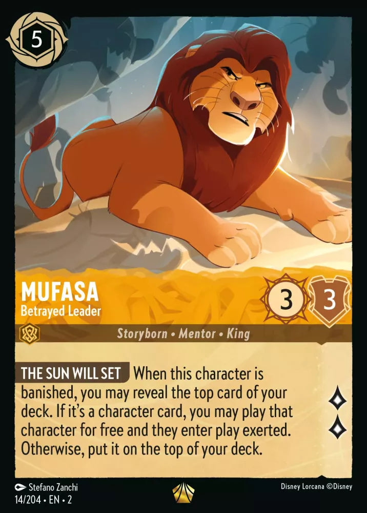 Disney Lorcana: Rise of the Floodborn - Legendary Individual Cards-Collectible Trading Cards-Ashdown Gaming