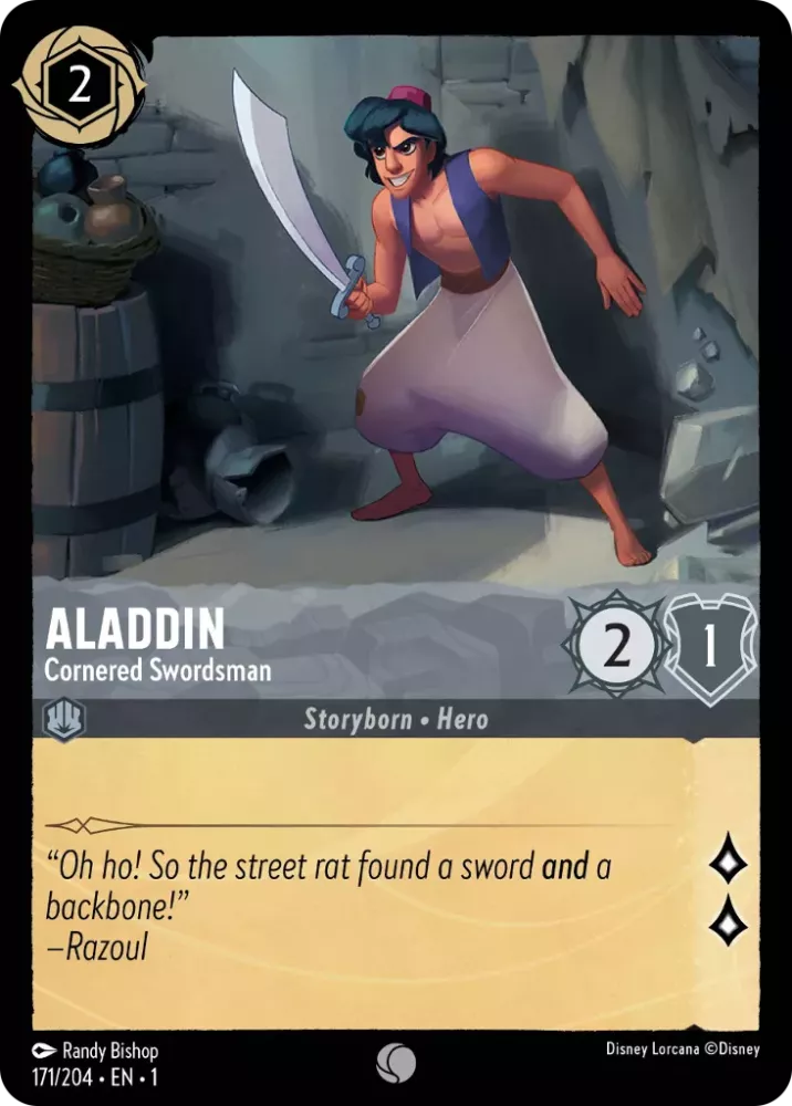 Disney Lorcana: The First Chapter - Common Individual Cards (Foil)-Collectible Trading Cards-Ashdown Gaming