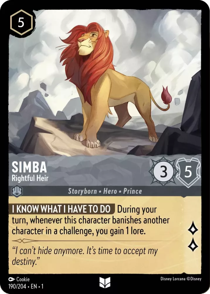 Disney Lorcana: The First Chapter - Uncommon Individual Cards (Foil)-Collectible Trading Cards-Ashdown Gaming