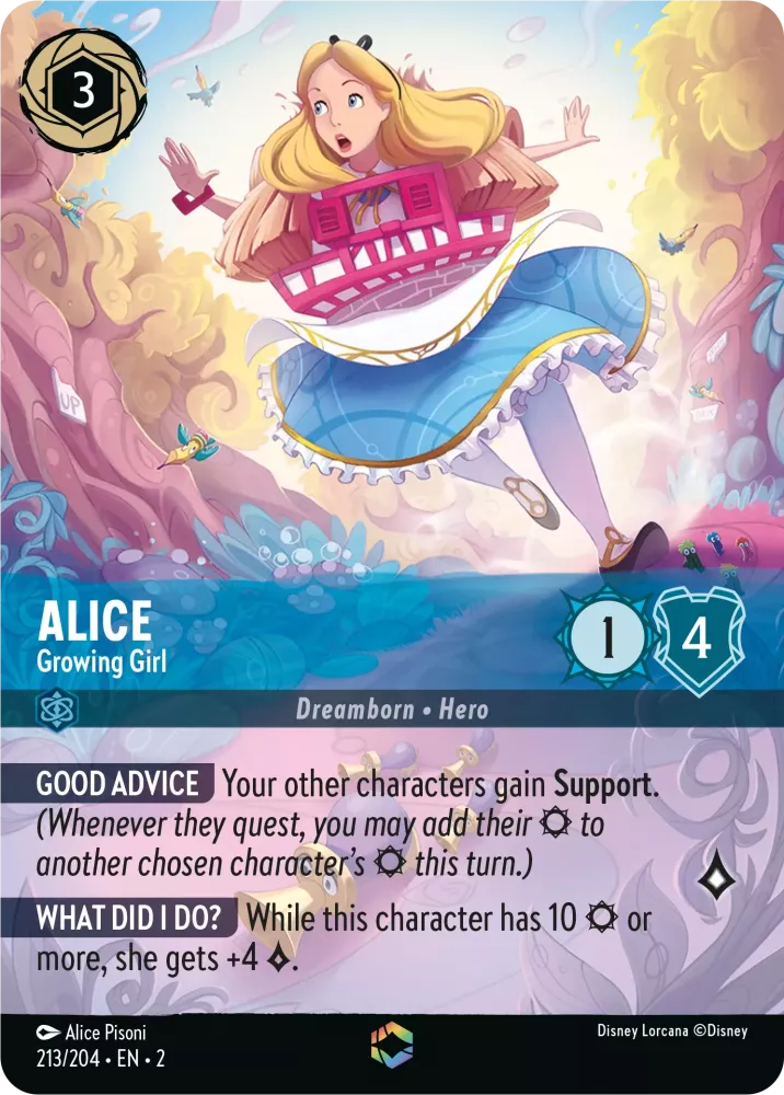 Disney Lorcana: Rise of the Floodborn - Enchanted Individual Cards (Foil)-Collectible Trading Cards-Ashdown Gaming