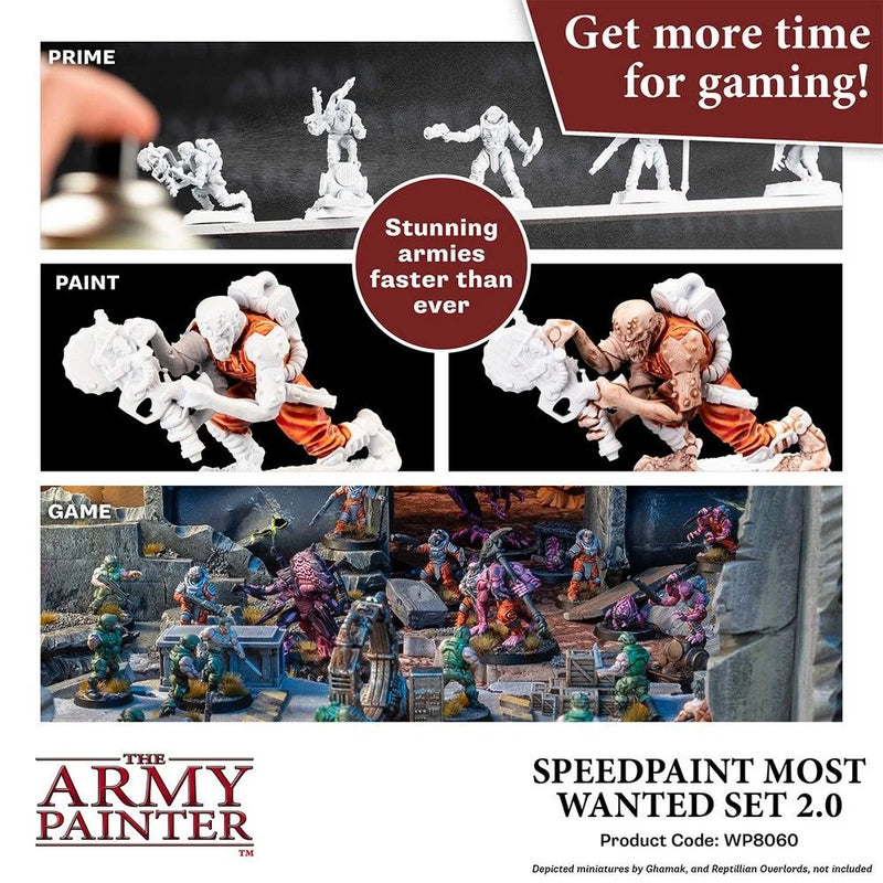 Army Painter - Speedpaint Most Wanted Set 2.0-Paint-Ashdown Gaming