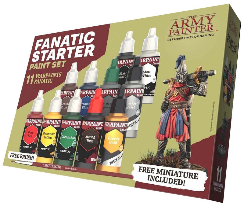 Army Painter - Warpaint Fanatic Starter Set-Paint-Ashdown Gaming