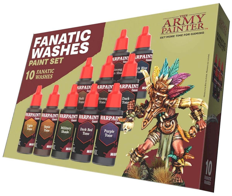 Army Painter - Warpaint Fanatic Washes Set-Paint-Ashdown Gaming
