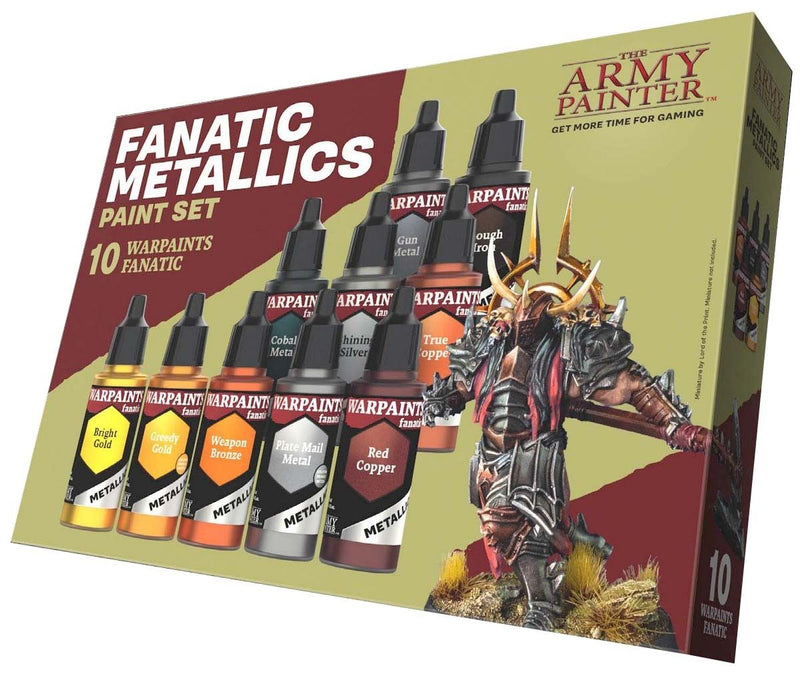 Army Painter - Warpaint Fanatic Metallics Set-Paint-Ashdown Gaming