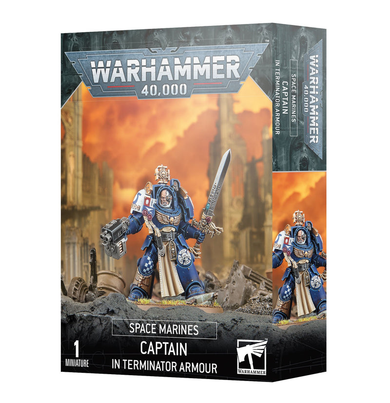 Space Marines - Captain in Terminator Armour-Boxed Set-Ashdown Gaming