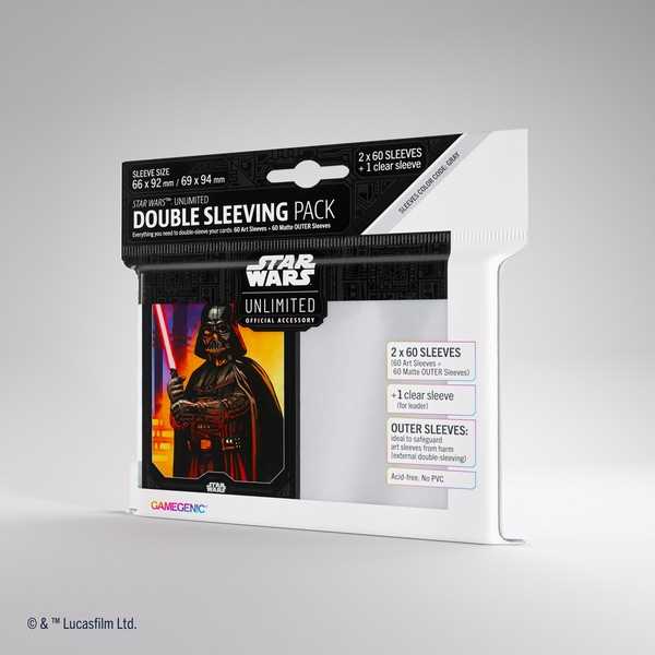Star Wars Unlimited - Double Sleeving Pack: Darth Vader-Collectible Trading Cards-Ashdown Gaming