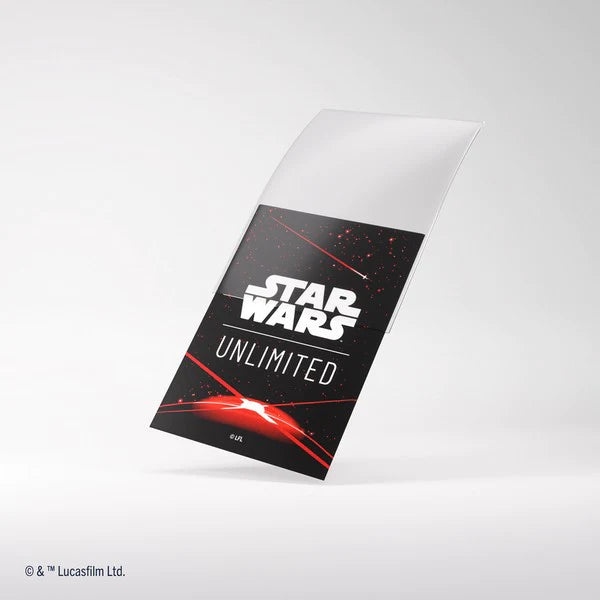 Star Wars Unlimited - Double Sleeving Pack: Space Red-Collectible Trading Cards-Ashdown Gaming