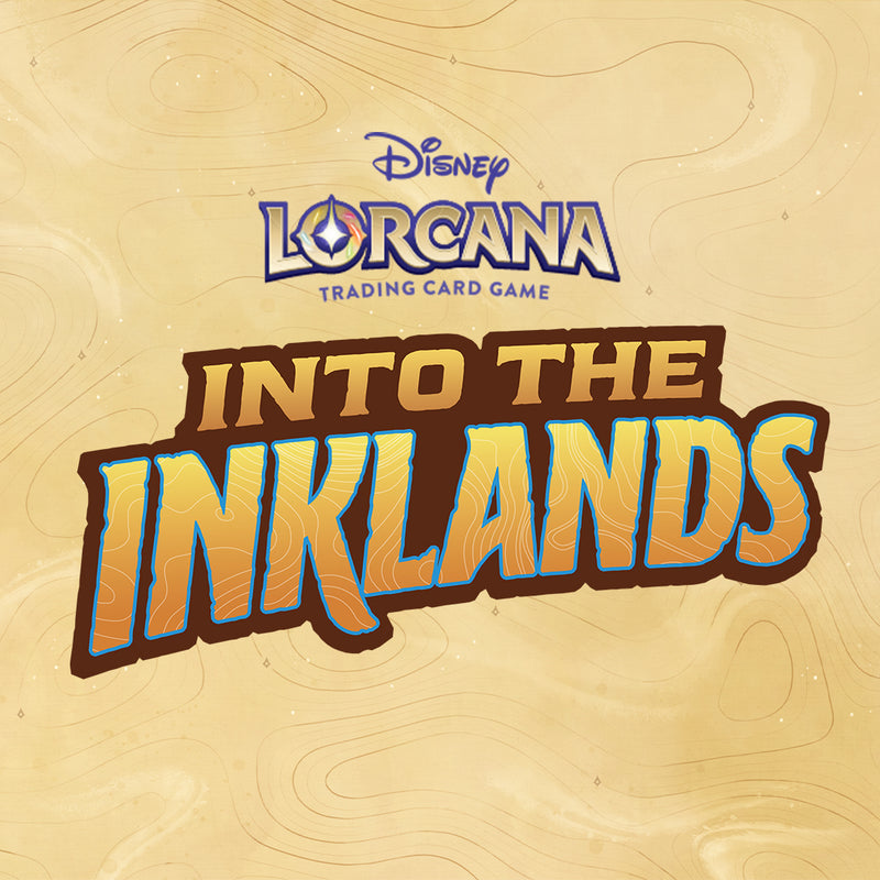 Disney Lorcana: Into the Inklands - Super Rare Individual Cards (Foil)-Collectible Trading Cards-Ashdown Gaming