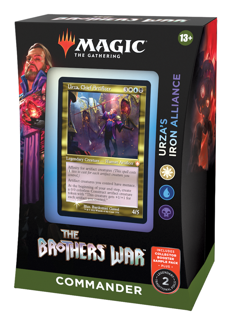Magic the Gathering - The Brothers War Commander Deck: Urza's Iron Alliance-Cards-Ashdown Gaming