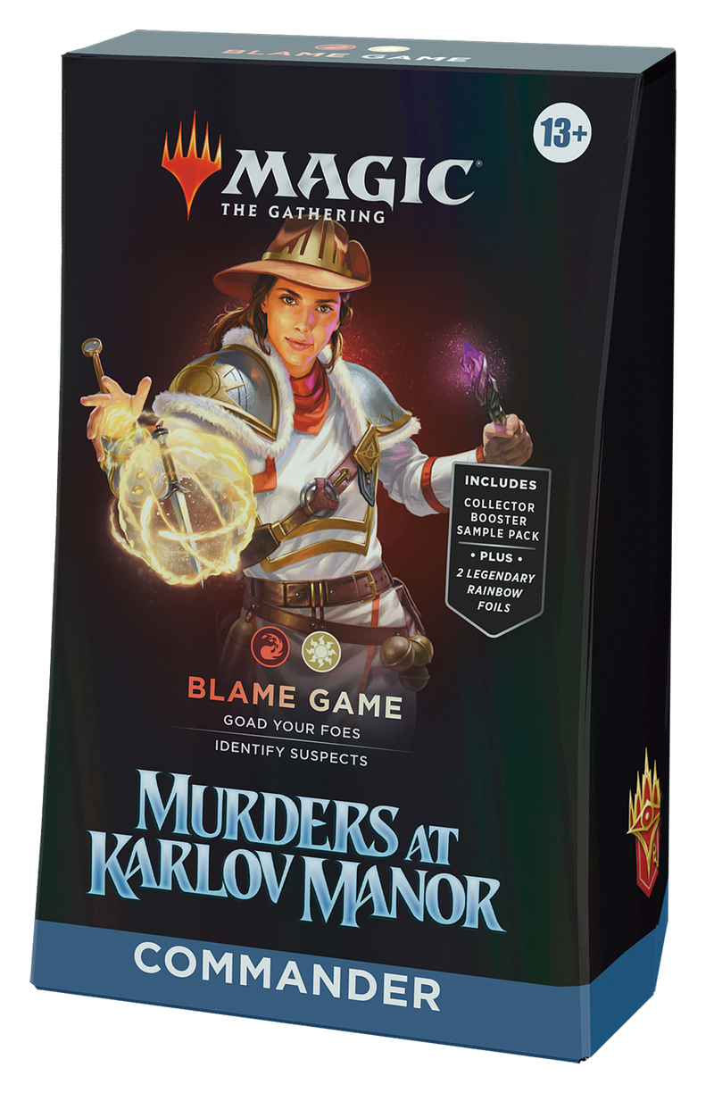 Magic the Gathering - Murders at Karlov Manor Commander Deck: Blame Game-Cards-Ashdown Gaming
