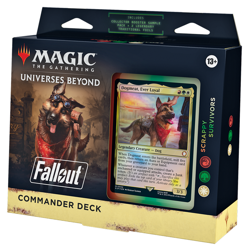 Magic the Gathering - Fallout Commander Deck: Scrappy Survivors-Cards-Ashdown Gaming