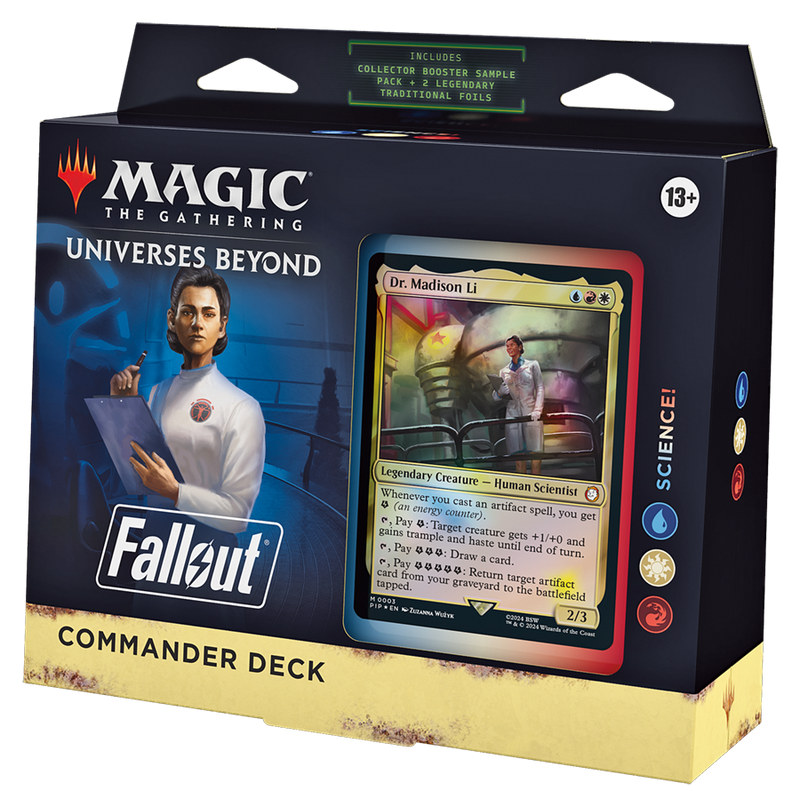 Magic the Gathering - Fallout Commander Deck: Science-Cards-Ashdown Gaming
