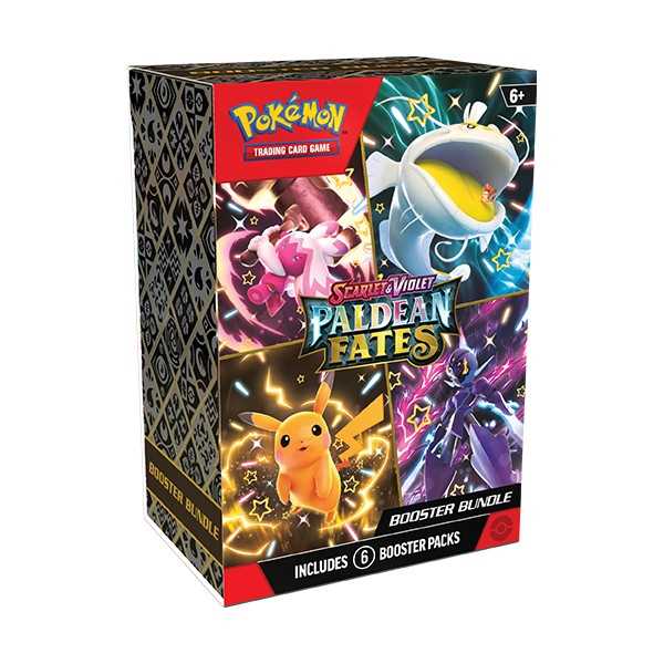 Pokemon TCG: Scarlet and Violet 4.5 Paldean Fates Booster Bundle-Collectible Trading Cards-Ashdown Gaming