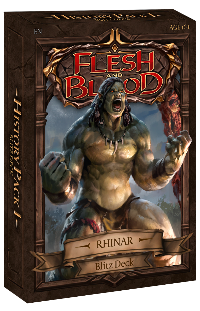Flesh and Blood - History Pack 1: Blitz Deck-Collectible Trading Cards-Ashdown Gaming