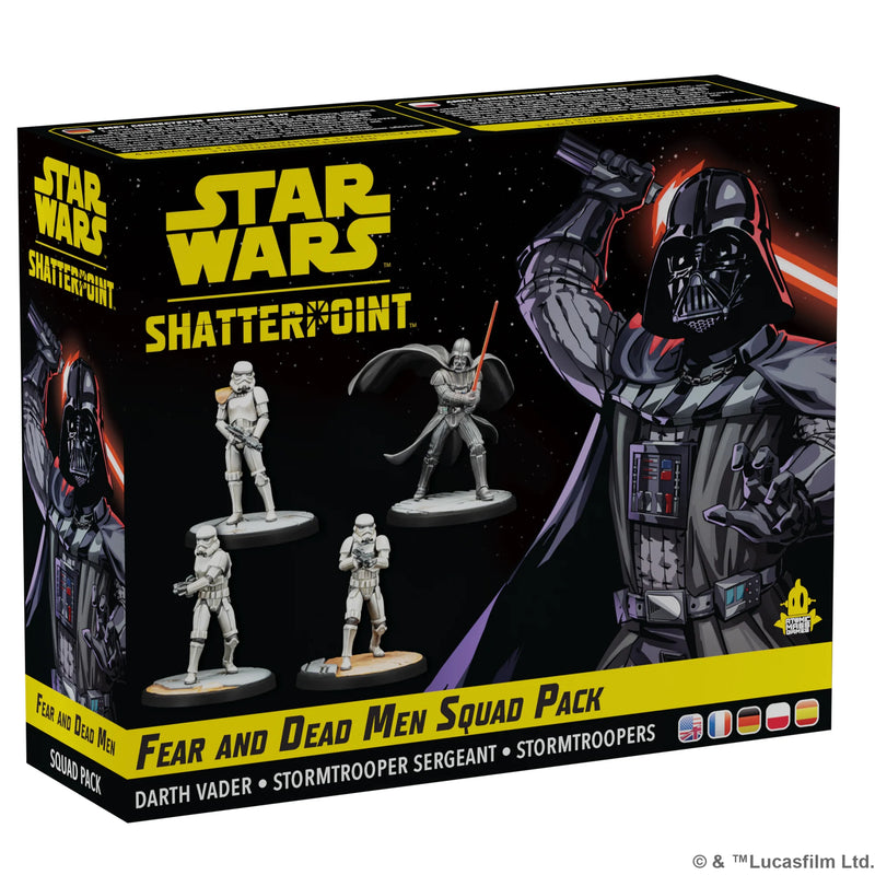 Star Wars Shatterpoint: Fear and Dead Men Squad Pack-Boxed Set-Ashdown Gaming