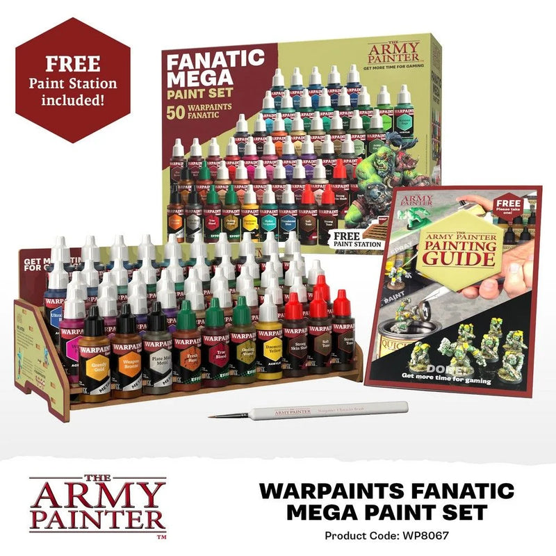 Army Painter - Warpaint Fanatic Mega Set-Paint-Ashdown Gaming
