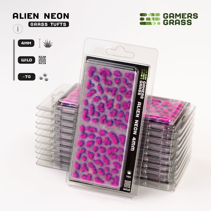 Gamers Grass - 4mm Tuft: Alien Neon Wild-Ashdown Gaming