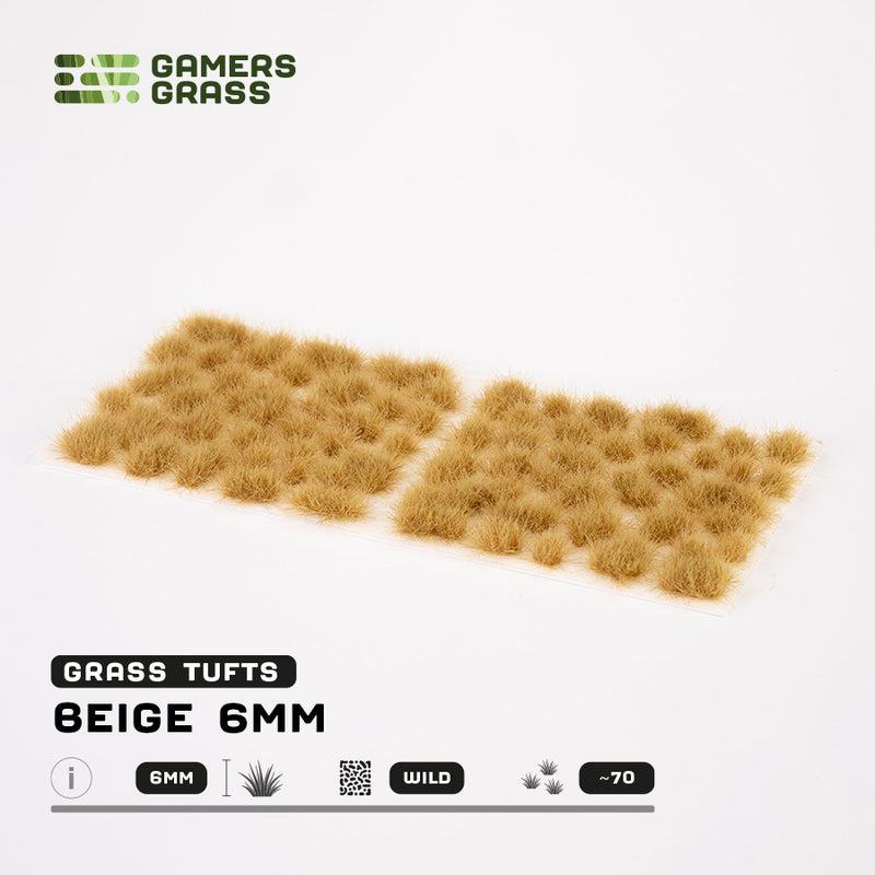 Gamers Grass - 6mm Tuft: Beige Wild-Ashdown Gaming
