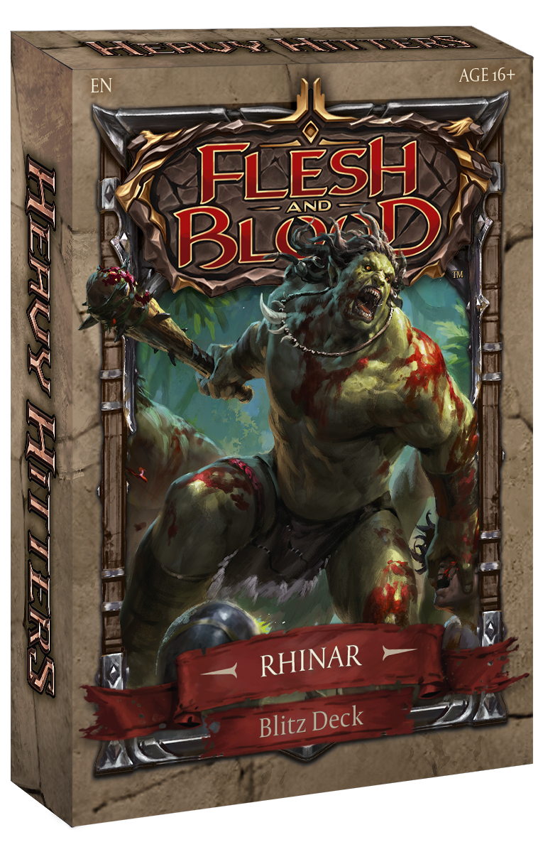 Flesh and Blood - Heavy Hitters: Blitz Deck-Collectible Trading Cards-Ashdown Gaming