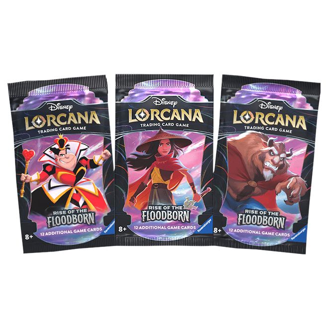 Disney Lorcana: Rise of the Floodborn - Booster Pack-Collectible Trading Cards-Ashdown Gaming