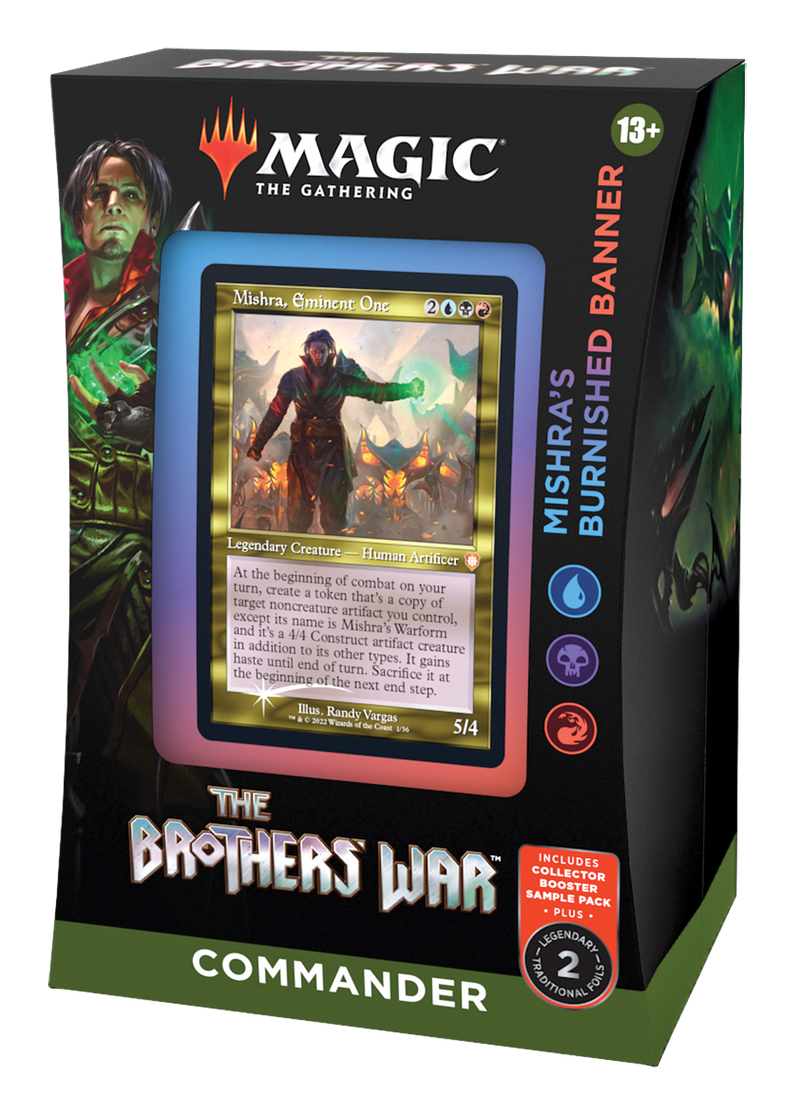 Magic the Gathering - The Brothers War Commander Deck: Mishra's Burnished Banner-Cards-Ashdown Gaming