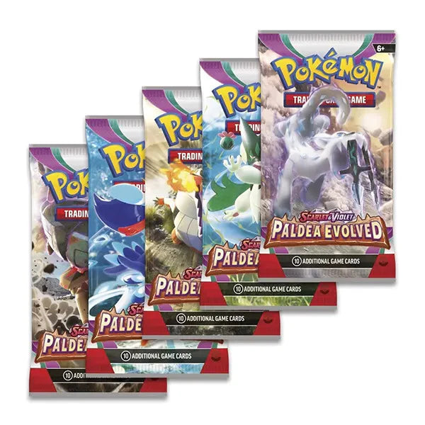 Pokemon TCG: Scarlet and Violet 2 Paldea Evolved Booster Pack-Collectible Trading Cards-Ashdown Gaming