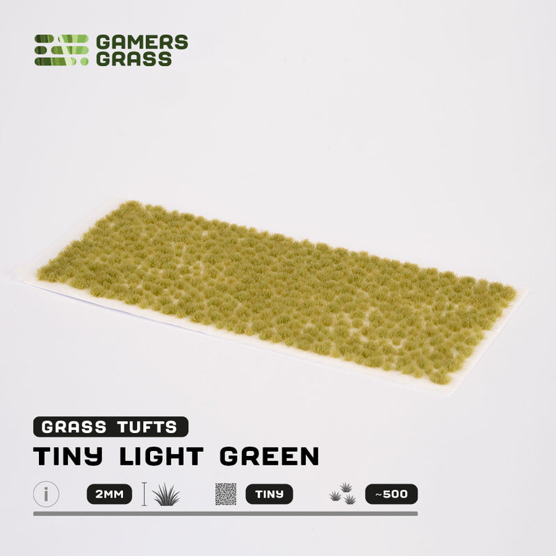 Gamers Grass - Tiny Tuft: Light Green-Ashdown Gaming