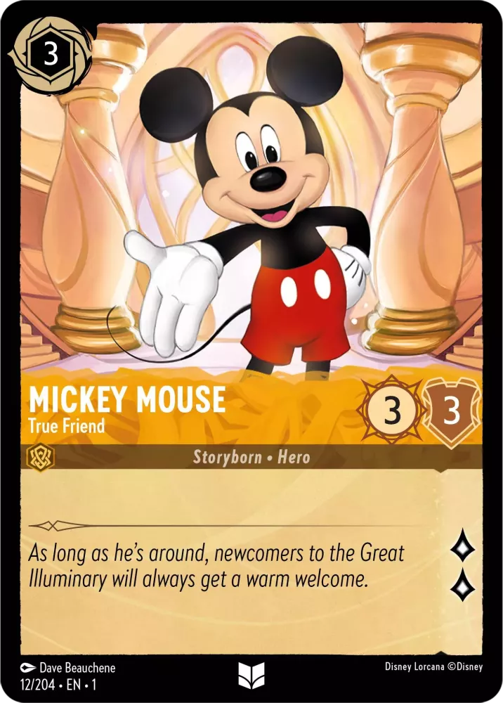 Disney Lorcana: The First Chapter - Uncommon Individual Cards-Collectible Trading Cards-Ashdown Gaming