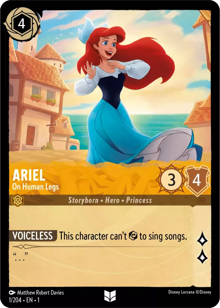 Disney Lorcana: The First Chapter - Uncommon Individual Cards-Collectible Trading Cards-Ashdown Gaming