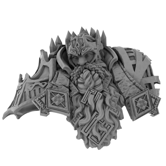 Archvillain Games - Fire Giant King-3D Print-Ashdown Gaming