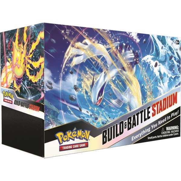 Pokémon TCG: Sword and Shield 12 Silver Tempest - Build and Battle Stadium-Collectible Trading Cards-Ashdown Gaming