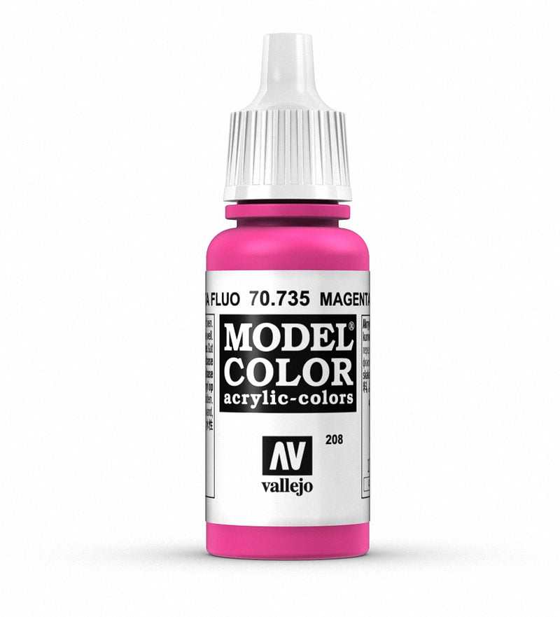 Vallejo Model Color: Fluorescent Magenta-Paint-Ashdown Gaming