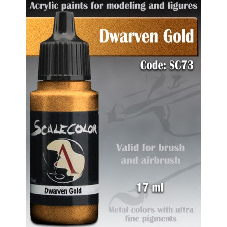 Scalecolor - Dwarven Gold-Art & Craft Paint-Ashdown Gaming