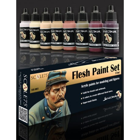 Scalecolor - Flesh Paint Set-Art & Craft Paint-Ashdown Gaming