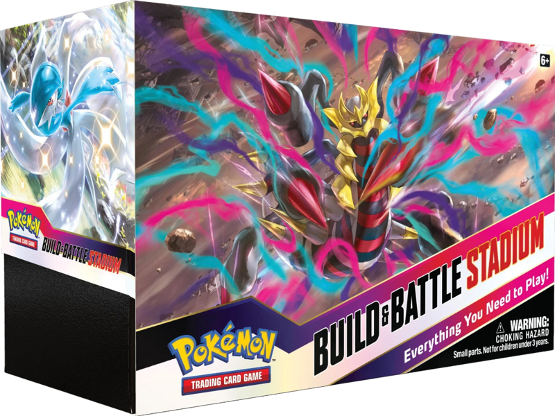 Pokémon TCG: Sword and Shield 11 Lost Origin - Build and Battle Stadium-Collectible Trading Cards-Ashdown Gaming