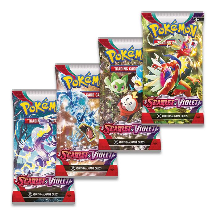 Pokemon TCG: Scarlet and Violet Booster Pack-Collectible Trading Cards-Ashdown Gaming