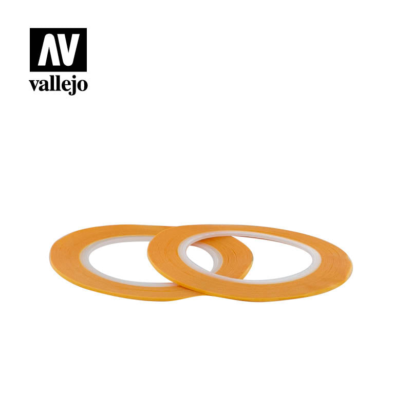 Vallejo Precision Masking Tape 1mmx18m Twin Pack-Tool-Ashdown Gaming
