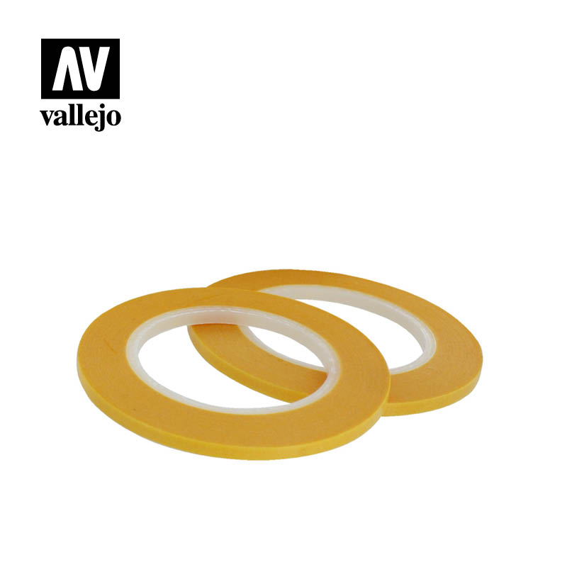 Vallejo Precision Masking Tape 3mmx18m Twin Pack-Tool-Ashdown Gaming
