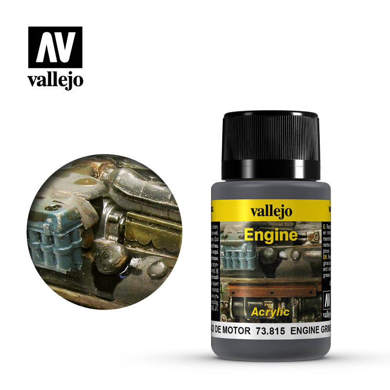 Vallejo Weathering Effects - Engine Grime 40ml-Paint-Ashdown Gaming