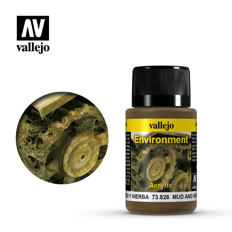 Vallejo Weathering Effects - Mud and Grass 40ml-Paint-Ashdown Gaming