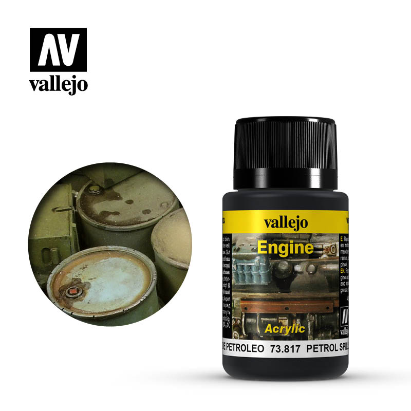 Vallejo Weathering Effects - Petrol Spills 40ml-Paint-Ashdown Gaming