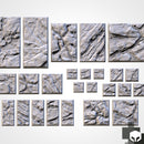 3D Printed Volcanic Square Bases-3D Print-Ashdown Gaming