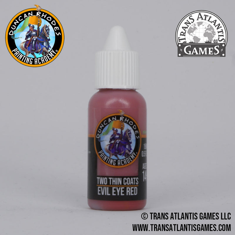 Two Thin Coats - Evil Eye Red-Paint-Ashdown Gaming