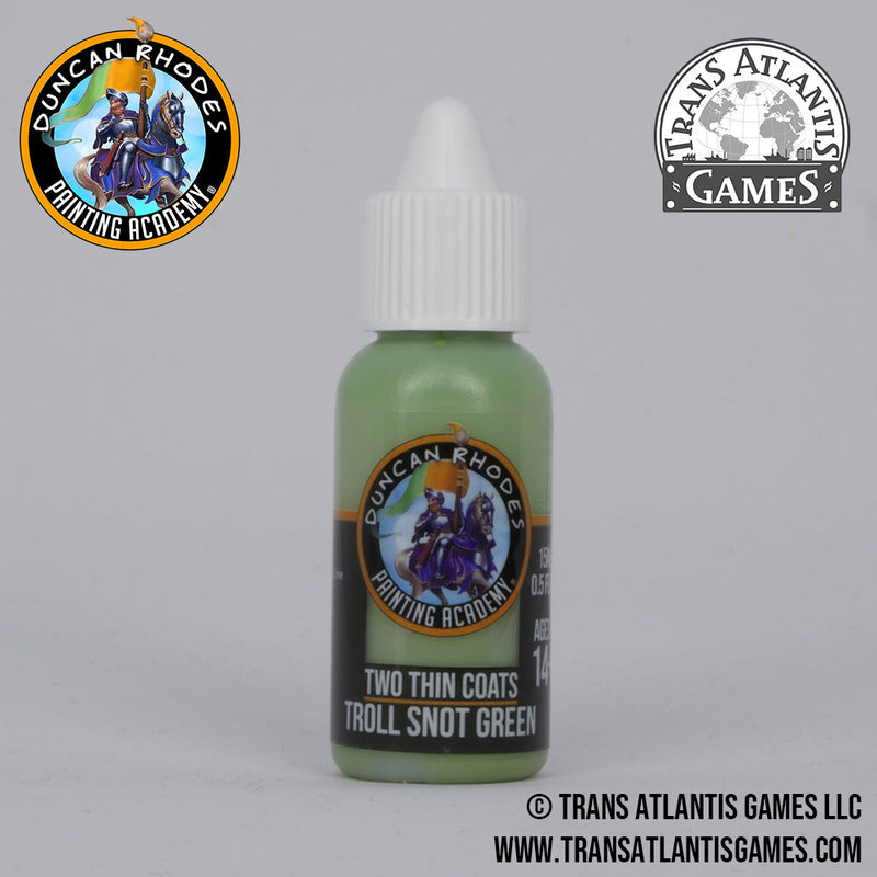 Two Thin Coats - Troll Snot Green-Paint-Ashdown Gaming