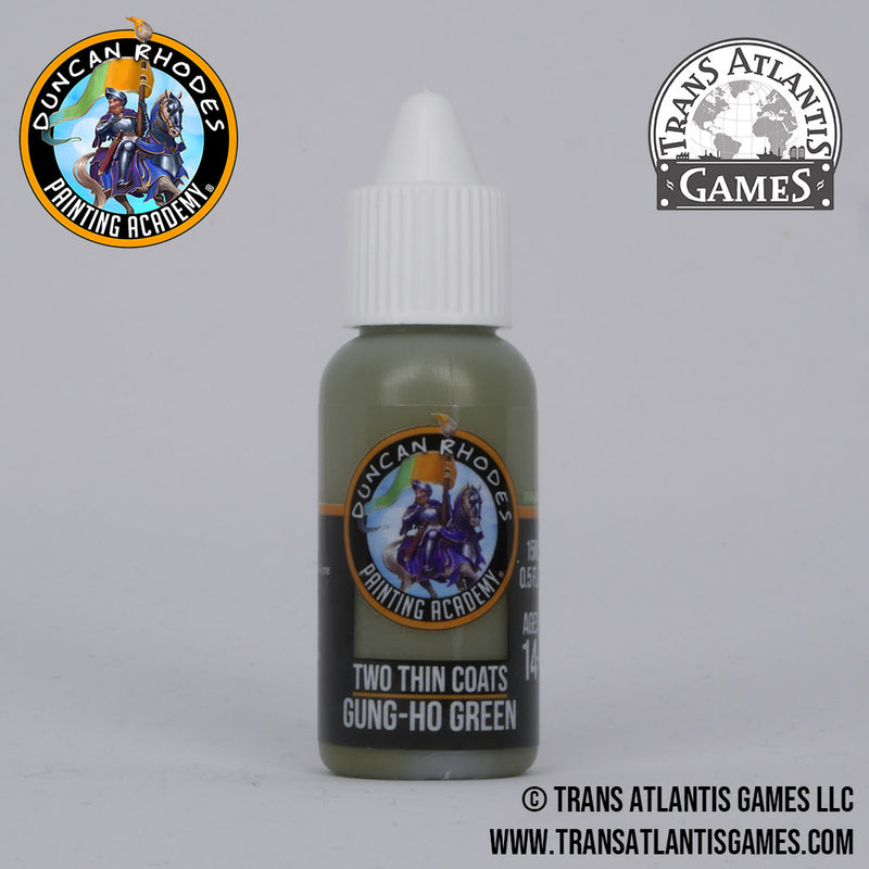 Two Thin Coats - Gung-Ho Green-Paint-Ashdown Gaming