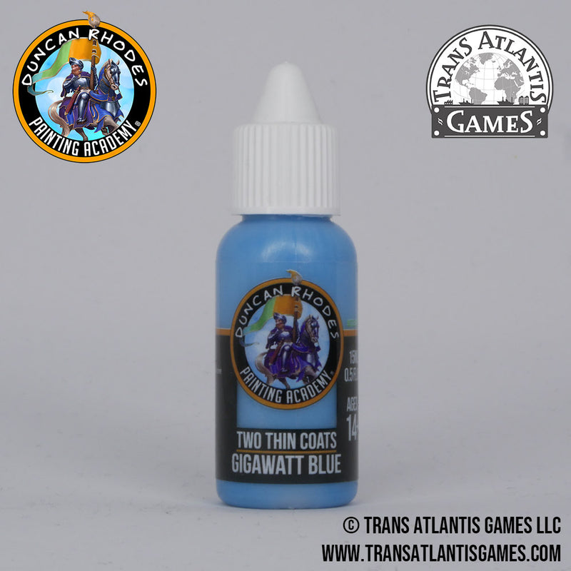 Two Thin Coats - Gigawatt Blue-Paint-Ashdown Gaming