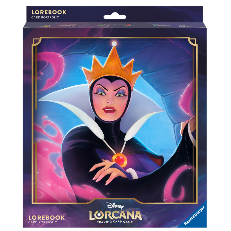 Disney Lorcana: The First Chapter - Evil Queen Card Portfolio-Collectible Trading Cards-Ashdown Gaming