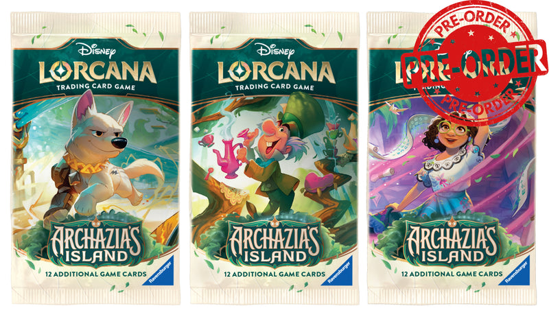 Disney Lorcana: Archazias Island - Booster Pack-Collectible Trading Cards-Ashdown Gaming