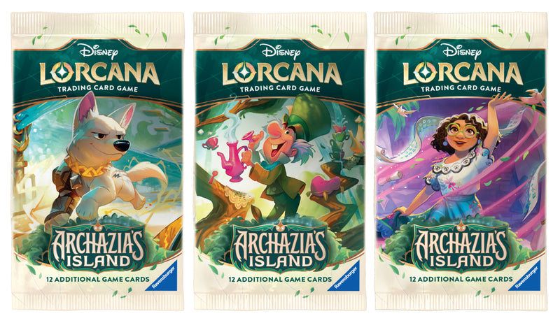 Disney Lorcana: Archazias Island - Booster Pack-Collectible Trading Cards-Ashdown Gaming