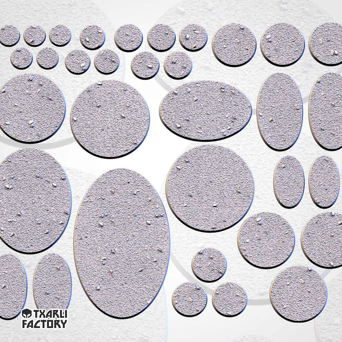 Type A Medium Base 3D Printed Basic Medium Bases